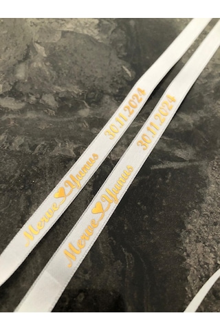 İsimli Söz Nişan Kurdelesi B-3