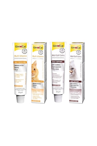 Gimcat Kedi Multivitamin 20 G + Gimcat Malt Soft Extra 20 G