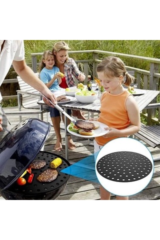 Büro Ev Ofis Mutfağı İçin 23cm Renkli Silikon Isıya Dayanır Yıkanır Oval Pişirme Matı