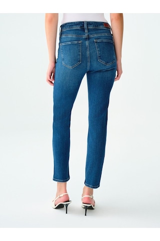Loft Lf2036080 Ss Elena Sarah Kadın Jean Pantolon Mıd Blue Wash
