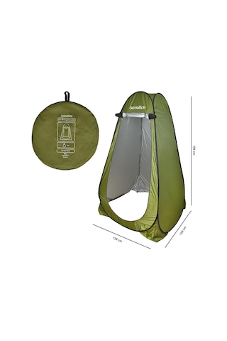 Sensation Duş Wc Giyinme Kamp Alanı Çadırı Otomatik Açılır Yeşil