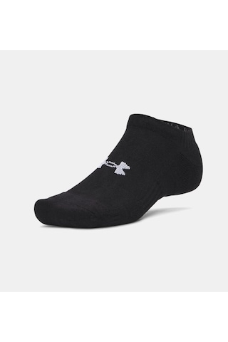 Under Armour Ua Performance 3'lü Unisex Çorap 6009683-008 Siyah