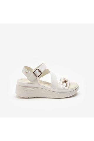 Off White Sandalet Kadın 306081dm Donna Serena T. 6081dm Beyaz