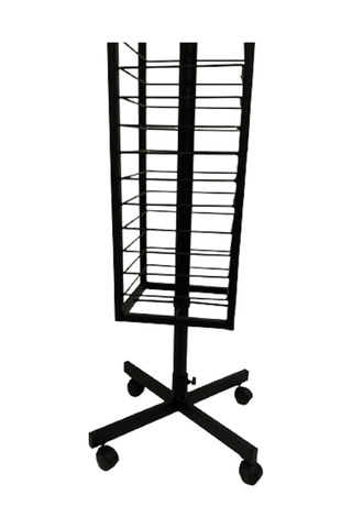 Kare Bijuteri Standı, Tekerlekli Orta Stant, Tesbihlik, Anahtar Askisi, Kılıf Standı 165x30x30 Cm Diğer