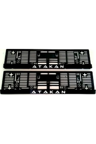 Plakalık 2 Adet, Pleksi Plakalık, Oto Plakalık, Plaka Altlığı 206049068