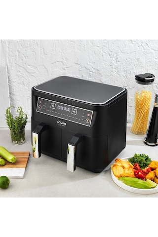 Schafer Thermochef Dual Dijital Airfryer Sıcak Hava Fritözü