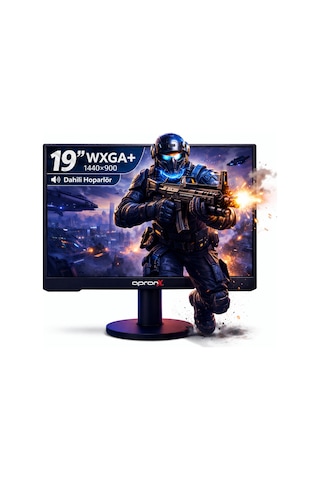 Apx-nws19 19 İnç Led Monitör Dahili Haporlör 900p Vga Hdmı Girişli