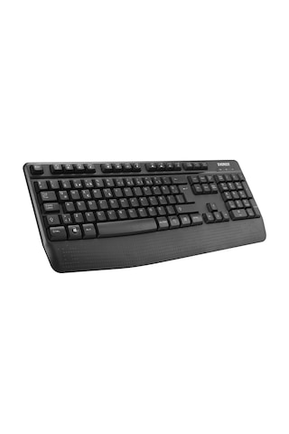 Everest Km-3335, Siyah, 2.4ghz Kablosuz, Türkçe Q, Multimedya, Klavye Mouse Set Optik