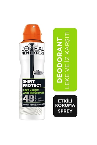 Loreal Paris Expert Shirt Protect Anti Perspirant Deodorant 150 ML X 3 Adet