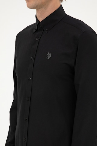 U.S. Polo Assn. U.s. Polo Assn. Erkek Siyah Gömlek Basic 50324708-vr046