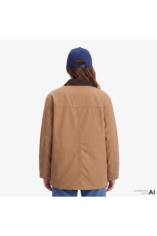 Tommy Hilfiger Soft Utility Kadın Kahverengi Ceket Dw0dw22047 Kahverengi