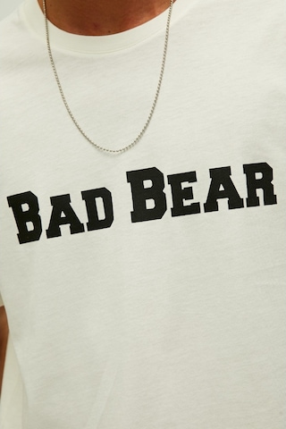Bad Bear Title Erkek Bej Bisiklet Yaka Tişört 220107053-MAR Bej