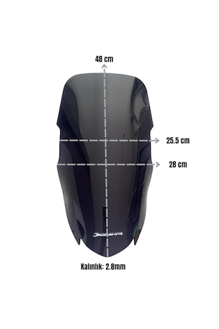 Bajaj Dominar 250-400 Ön Siperlik Tur Camı