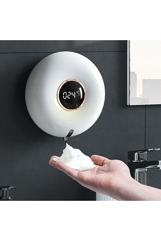 Tik Sabunluk, 280ml Şarj Edilebilir Pompa Sabunluklar El Şeffaf