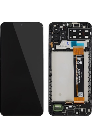 Samsung Uyumlu Galaxy Sm-a135 A13 Ekran Lcd Full Çıtalı
