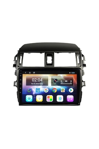 Toyota Corolla 2008-2012 Android 4gb Ram 64gb Rom 8 Çekirdek Carplay Multimedya Teyp