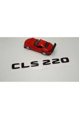 CLS 220 Bagaj Parlak Siyah ABS 3M 3D Yazı Logo