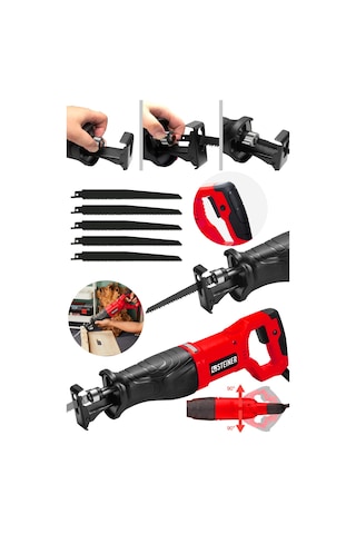 Steiner Turbo 9001 Tilki Kuyruğu Makinesi Kırmızı