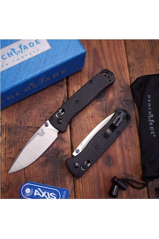 Benchmade Bugout Cep Kamp Çakısı Siyah