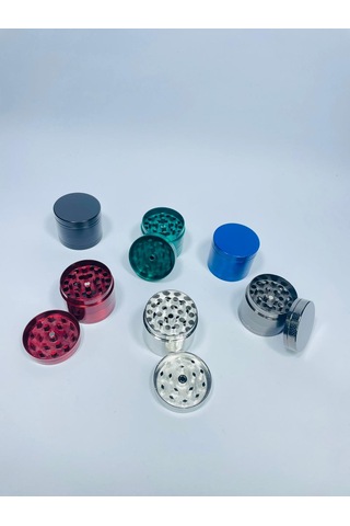 Çelik Metal 4 Parça Tutun Öğütücü Grinder 40 MM