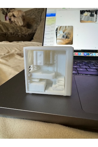 Mini Gaming Kasa 3d Yapboz, Minyatür Bilgisayar Ve Tüm Parçaları 3d Yapboz
