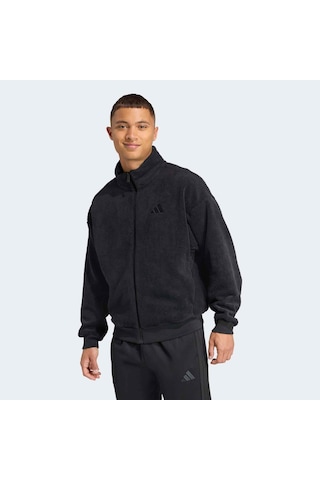 Adidas Future Icons Erkek Siyah Polar Ceket Jw7118 Siyah