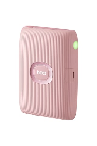 Fujifilm Instax Mini Link 2 Yazıcı + 10'lu Mini Film + Deri Kılıf + Albüm Çerçeve + Kıskaçlı Stand Pembe