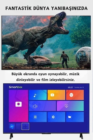 Bakeey MX10 8 GB 4K Android TV Box Medya Oynatıcı