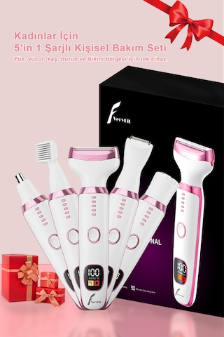 Veryfit Rf-3028a Epilatör 5 İn 1 Arada Epilasyon Cihazı - Şarjlı