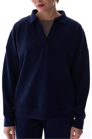Penti Lacivert Polo Yaka Modal Sweatshirt