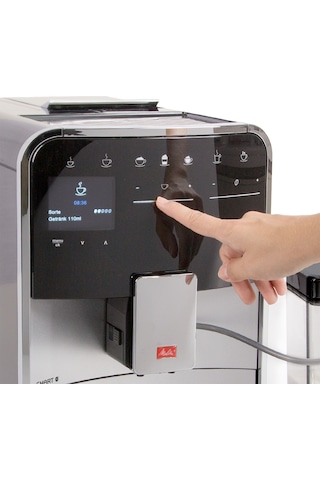 Melitta Caffeo Barista TS Smart Tam Otomatik Kahve Makinesi Gümüş