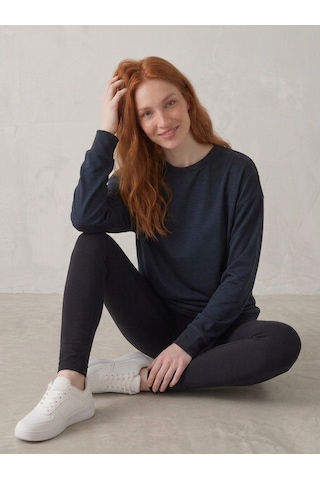 Noux Oyşo Oversize Sweatshirt Siyah