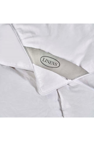 Linens Elegance Kaz Tüyü Çift Kişilik Yorgan Beyaz
