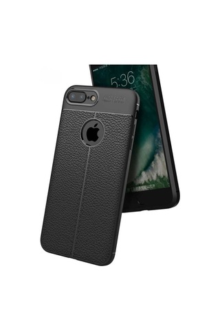 Apple Uyumlu iPhone 8 Plus Kilif Deri Tarzi Niss Silikon Case 389467192