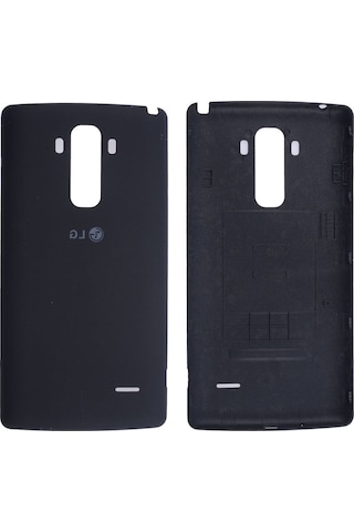 LG Uyumlu G4 Stylus Arka Batarya Pil Kapağı-Gümüş