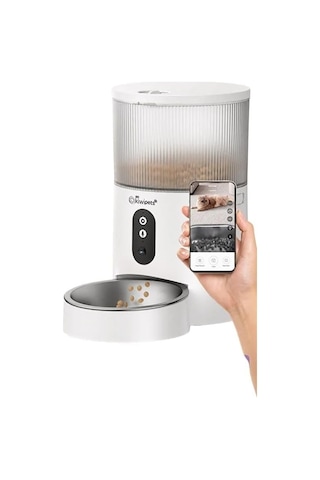 Kiwi Kpf-10565 Evcil Hayvan Akıllı Kameralı Multifonksiyon Mama Kabı-smart Pet Feeder