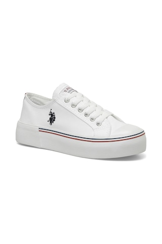 U.s. Polo Assn. Penelope P 4fx Beyaz Kadın Sneaker 000000000101532537 Beyaz