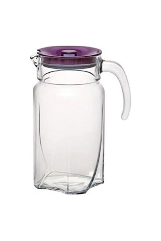 Paşabahçe 43544 Luna Mor Kapaklı Cam Sürahi 1700 CC