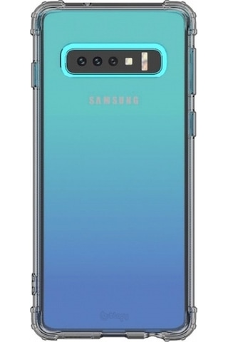Blogy Galaxy S10 İle Uyumlu Crystal Fit Kılıf Smoke Black