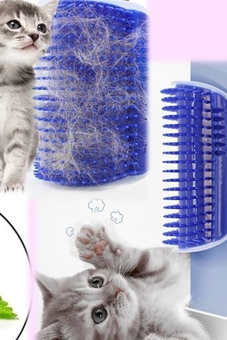 Aveo 1 Adet Cat It Pratik Kedi Tüyü Kaşıma Ve Tarama Aparatı Duvara Monte Kaşıma Aleti Catit