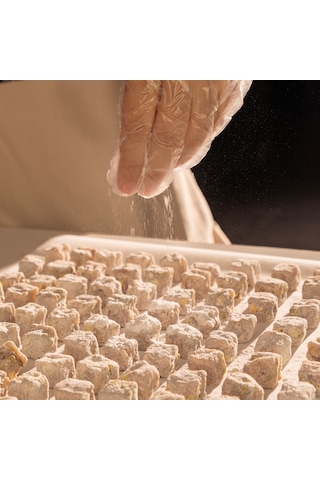 Servet Antep Fıstıklı Çifte Kavrulmuş Lokum 500g