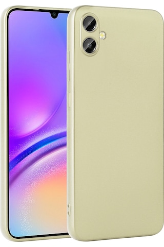Galaxy A06 Uyumlu Kılıf Zore Premier Silikon Kapak -115524 Gold