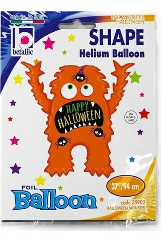 Folyo Balon Halloween Monster Canavar Folyo Balon Grabo 37inç-94cm Diğer