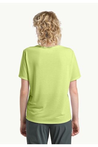 Jack Wolfskin Jack Wolfskın Vonnan S S T W Kadın Cool Matcha T-shırt A63951-e0162 Yeşil