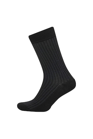 DeFacto Erkek Dikişsiz Ultra Soft 2'li Bambu Premium Uzun Çorap D3777AXNSBK26