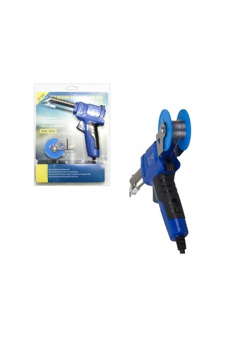 Zd-555 Lehim Tabancası, 30-60 Watt Ayarlı, Makaralı Lehim, Mavi