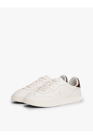 Tommy Hilfiger Th Herıtage Sneaker Shıny Kadın Beyaz Spor Ayakkabı - Fw0fw08823