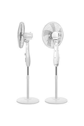 Everest Fapazaryeri Cool Air 16 50 Watt 5 Pervaneli 3 Kademe 1200rpm Zaman Ayarlı Vantilatör - Beyaz
