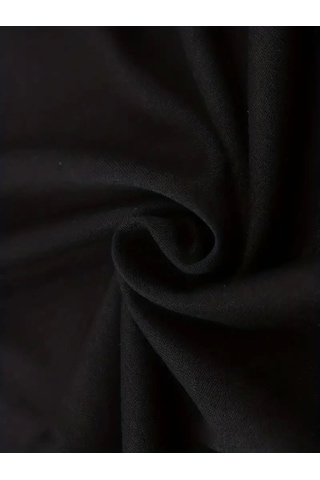 Veraura Lifestyle Erkekler Için Perfectly Günlük Tişört - Siyah