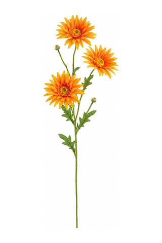 Yapay Turuncu Papatya 60 Cm